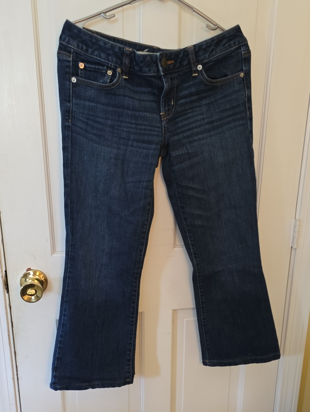American Eagle Outfitters Indigo Favorite Boyfriend Bootcut Jeans